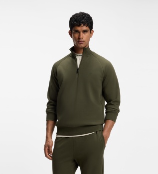 Pulover Sweat v zeleni barvi