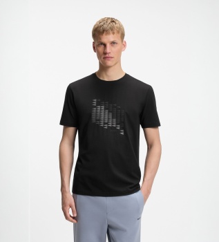 Network Flag black T-shirt