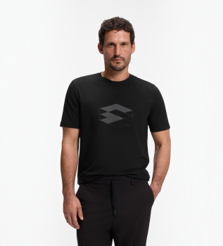 Zwart T-shirt met grafische print