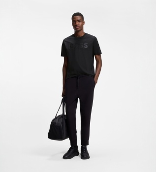 Structure Logo black t-shirt