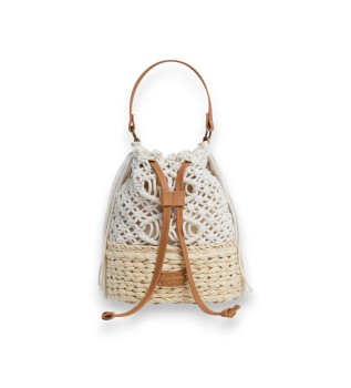 Ayla Sunrise off-white bag