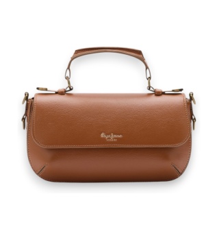 Bolsa tiracolo Idoia Hexia marrom