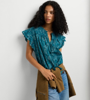 Gabriela bluse grøn
