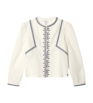 Blusa Nevya branco sujo
