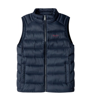 Evan navy vest