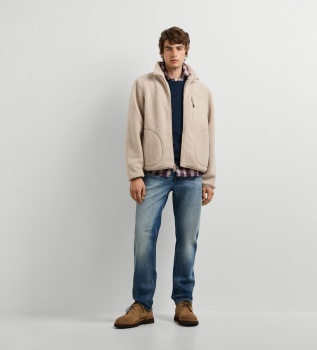Borg polaire beige