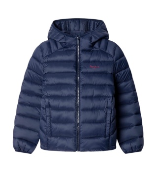 Edward marine quilted jacket