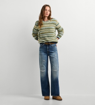 Akira green jumper