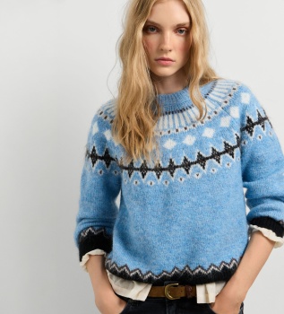 Allura blue sweater