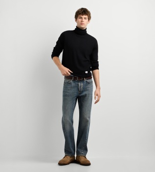 Pull Andre Turtle Neck noir