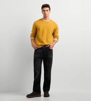 Pull Deacon Crew jaune