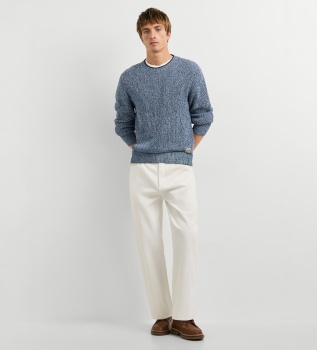 Pull Duncan Crew bleu