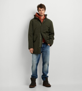 Parka Fish Tail verte