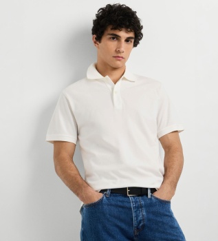 Polo Owen blanc cassé