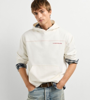 Sweat Coffeet blanc cassé