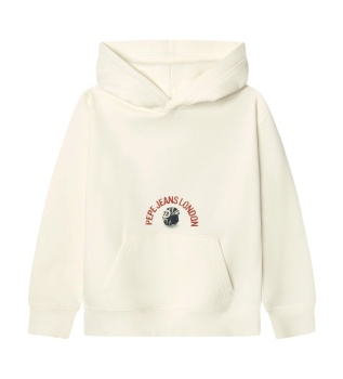 Griffin Kapuzenpullover gebrochenes Weiß