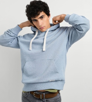 Sweat Jasper Melange bleu