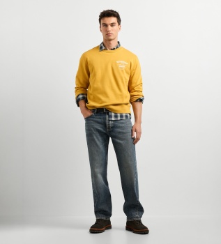 Sweat Jed Crew jaune