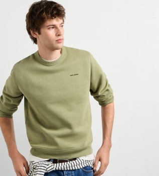 Sweat-shirt Jefferson Crew vert