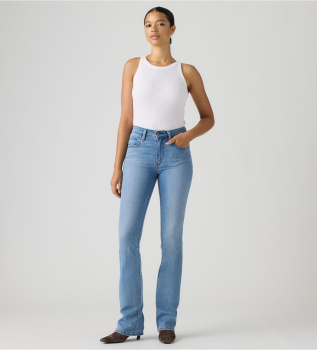 Jeans 725 high rise bootcut blu