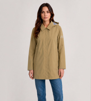 Beige Sturmjacke