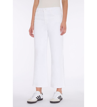 Jeans Cropped Alexa Soleil blanc 