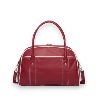 Sac Bowling Vintage Bordeaux