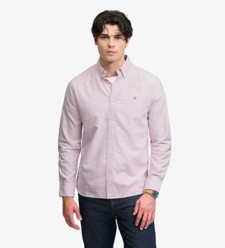 Chemise Preppy Oxford rose