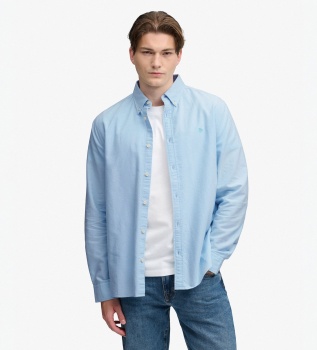 Pale blue Preppy Oxford Shirt