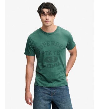 Green Athletic Tonal T-Shirt
