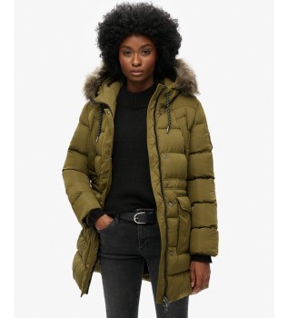 Everest MID Faux Steppjacke grün