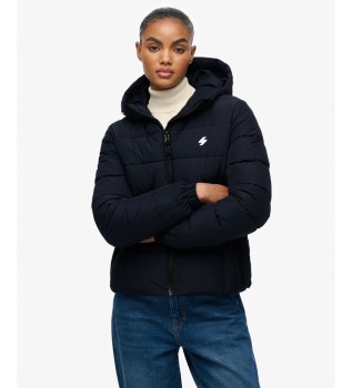 Navy blue Hooded Spirit Sports jacket