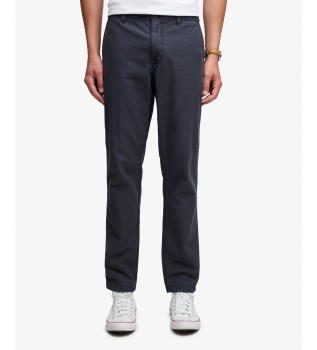 Pantalon Chino Tapered Washed noir