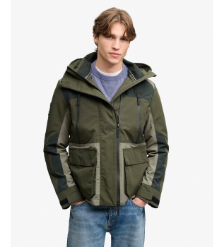 Giacca a vento Color Block Ultimate verde