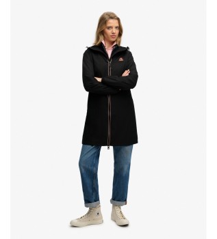 Windjacke Longline TRI schwarz