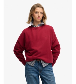 Essential Logo Red Sweatshirt