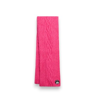 Cable Luxe sweater pink