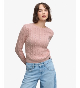 Jersey Essentials Cable rosa