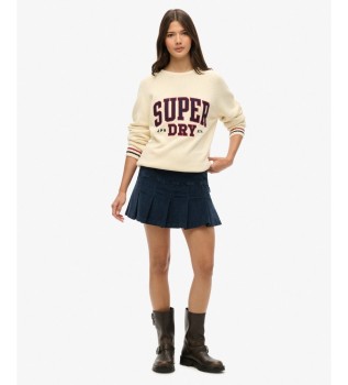Beige Super Dry-trøje