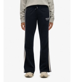 Jogger-Hose Athletic Stripe Flare Marine