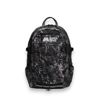 Zaino Outdoor 28L Stampa Nero