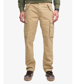 Pantalon cargo Slim Taper beige