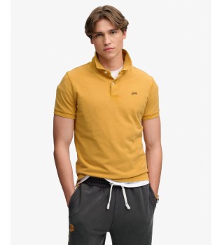Polo Classic Piqué geel