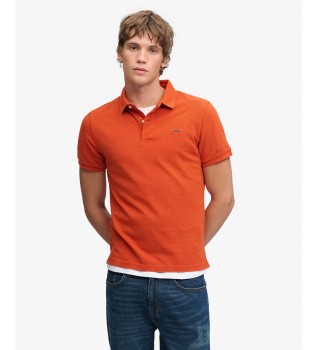 Polo Classic Pique oranje