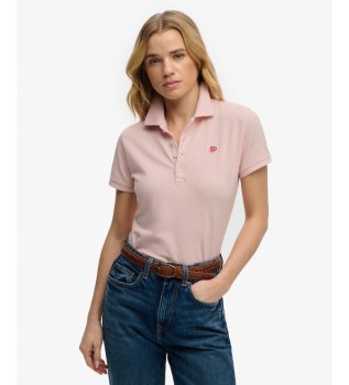 Polo Heritage Slim Fit lyserød