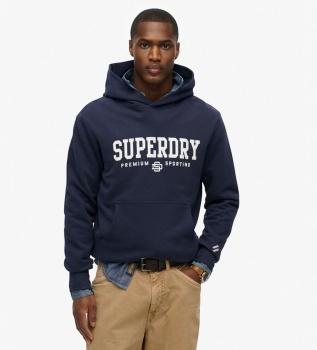 Sweat à capuche Code Core Sport marine