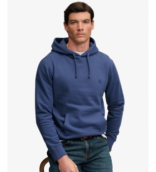 Sudadera con capucha Essential Logo azul