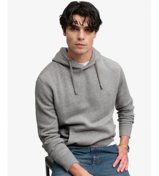 Essential Logo hoodie in grey