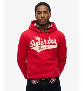 Flyers Script Red Hoodie