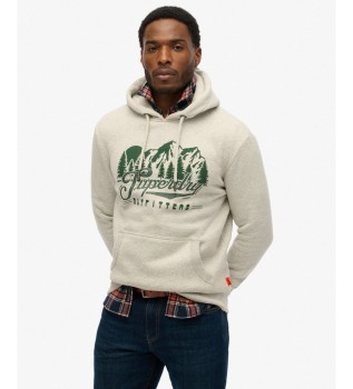 Sweat à capuche Outfitters gris